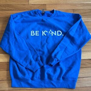 Blue 'Be Kind' Men's Sweater